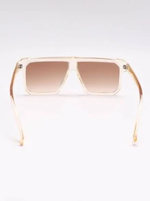 Clear Frame Sunglasses - Multicolor - View 2