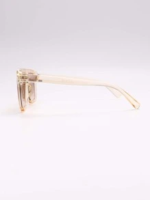 Clear Frame Sunglasses - Multicolor - View 4