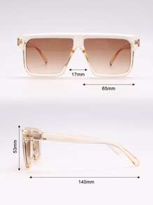 Clear Frame Sunglasses - Multicolor - View 5