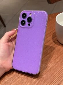 金屬亮絲手機殼 - 紫色 - 查看 2