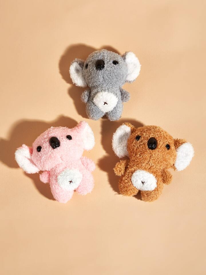 1個 ランダム コアラ デザイン ペットプラッシュおもちゃ