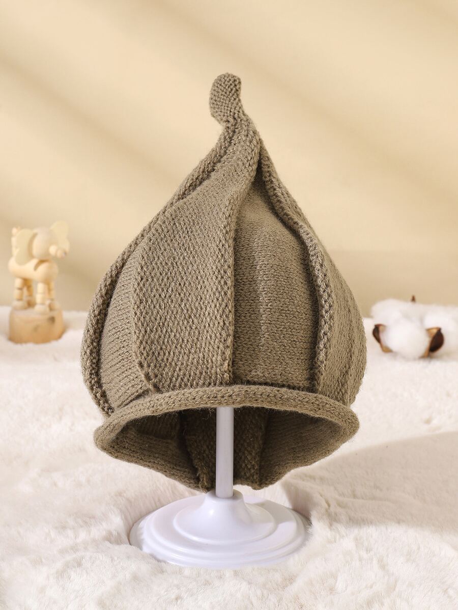 Bebé Sombrero tejido - Caqui - Ver 1