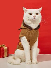 Jersey de mascota alce de Navidad - Multicolor - Ver 3