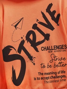 SHEIN Bộ hai mảnh Trai Dây kéo Túi Khối Màu Slogan Giải trí - Nhiều màu - Xem 6