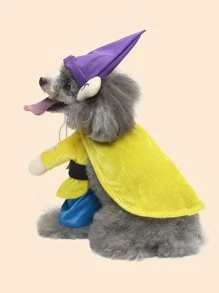 1件套矮人設計寵物服裝 - 彩色 - 查看 2