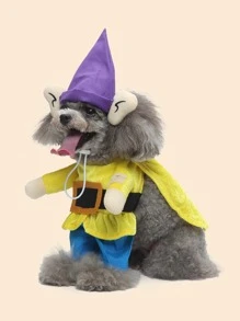 1件套矮人設計寵物服裝 - 彩色 - 查看 7