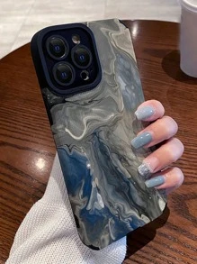 Marble Print Phone Case - Multicolor - View 5