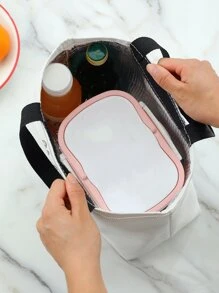 Bolsa térmica con estampado de flor - Multicolor - Ver 2