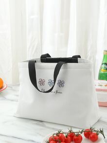 Bolsa térmica con estampado de flor - Multicolor - Ver 4
