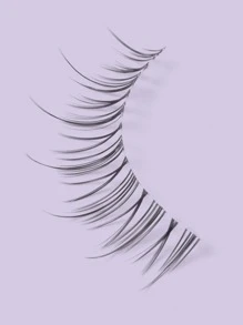 MAGEFY 10 Pairs Of Natural Full False Eyelashes With Clear Stem,Fluffy Slim For Everyday Use Manga Eyelashes, Travel Essentials - Black - View 4