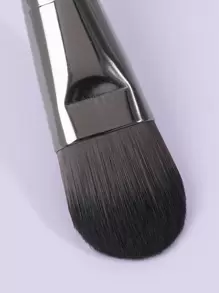 MAANGE 超大号粉底刷（1支装） - 采用柔软纤维制成，这款刷子便于携带，是旅行必备单品。它可用作粉底刷、遮瑕刷、腮红刷、修容刷、古铜粉刷、散粉刷等等。赠品 - 棕色 - 查看 4