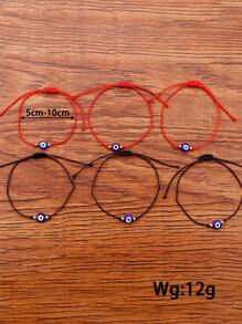 12pcs Evil Eye Decor Bracelet - Multicolor - View 4