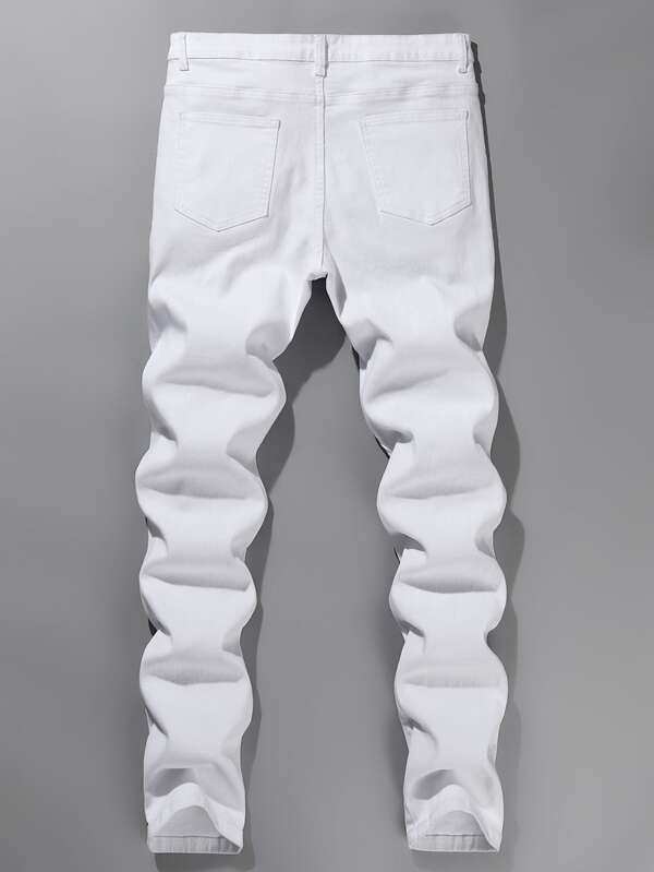 Is That The New Guys Ripped Skinny Jeans ?? ROMWE USA