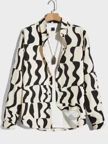 Manfinity RebelGame Men Allover Print Shirt - Multicolor - View 1