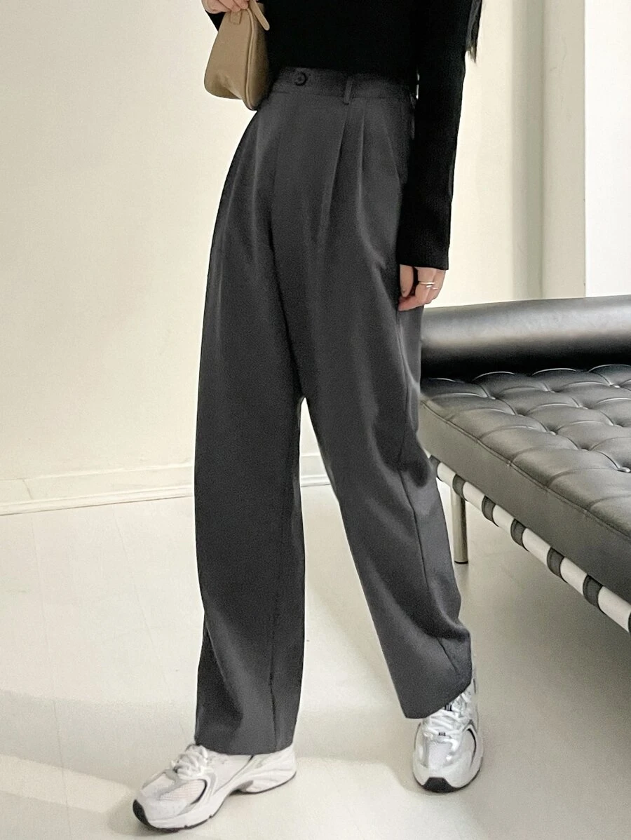 DAZY 女士休闲宽松阔腿裤，秋季返校服