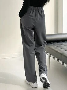 DAZY 女士休闲宽松阔腿裤，秋季返校服