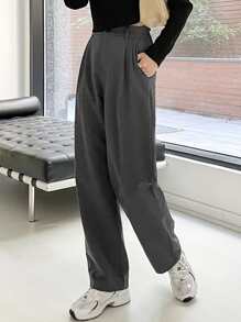 DAZY 女士休闲宽松阔腿裤，秋季返校服