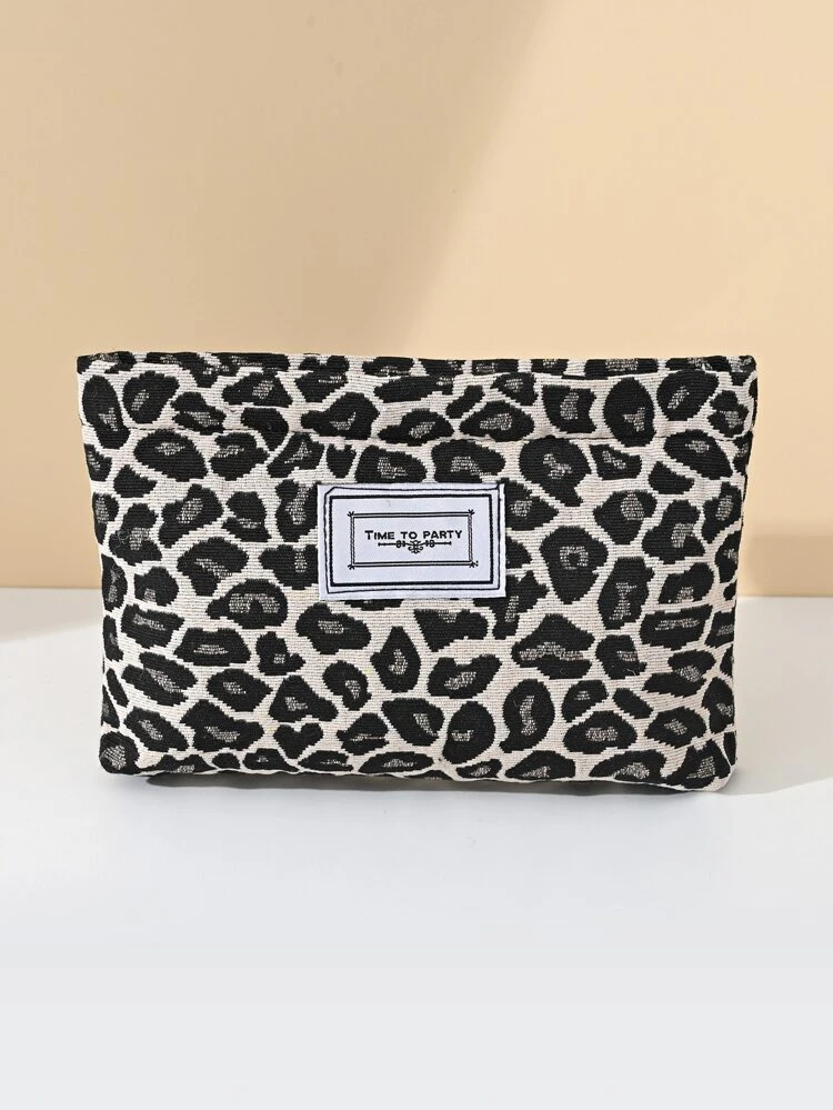 Leopard Print Makeup Bag Makeup Pouch Skincare Bag Toiletry Bag Packing Cubes, Travel Essentials Cruise Essentials Dorm Essentials, Wedding Bridesmaid Gifts, Mom Gifts, Birthday Gifts, Gifts For Friends And Teachers, Home Decor, Bathroom Living Room Bed Make Up Organizer, Nail Polish Organizer Makeup Travel Toiletry Organizer Essentials Gifts Storage Zipper Accessories Nail, Makeup Bags, Small Makeup Pouch, Christmas Gifts, Pouch, Gifts Pouch / Small Handbag, Makeup Organizer, Mini Pouch, Large Capacity Pouch, Gifts Christmas Gifts, Gift Ideas For Women,Makeup Pouch,Travel Essential