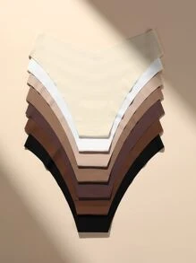 7pack Solid Simple Panty - Multicolor - View 4