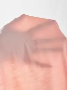 ROMWE Kawaii Solid Bow Front Skirt - Baby Pink - View 6