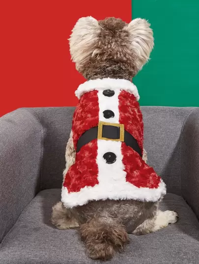 Black Belted Red Christmas Sweater Halloween Halloween Costumes