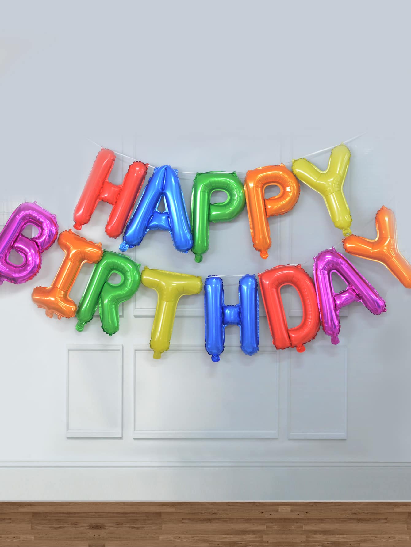 Bộ bóng bay sinh nhật màu kẹo 16 inch - 13 quả, chữ 'H' màu đỏ riêng lẻ, Giáng sinh - Nhiều màu - Xem 1