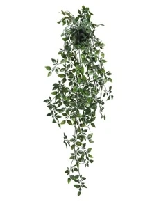 Plantes artificielles suspendues, plante suspendue factice en pot, plantes vertes artificielles, vigne d'eucalyptus fausse, vigne mandala en pot pour la décoration intérieure et extérieure de la maison, des étagères