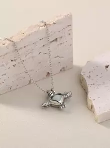 Nooxian Glow In The Dark Necklace - Silver - View 5