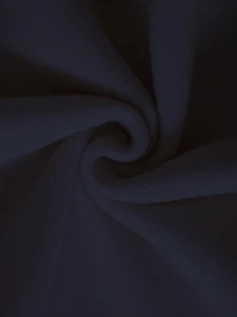 男士抽繩保暖連帽衫 - 藏蓝色 - 查看 3