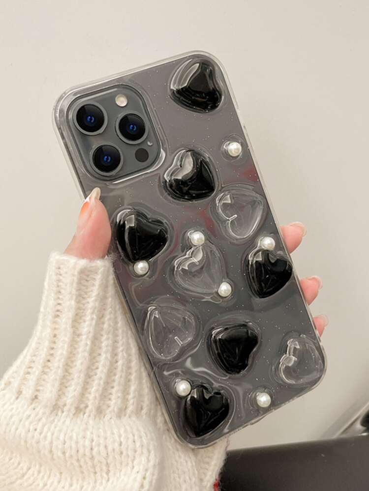 Resin Coated Phone Case Compatible With Apple IPhone