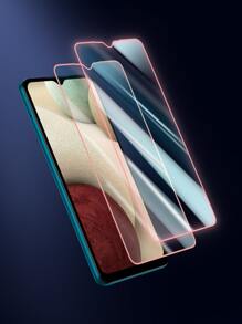 2sheets Luminous Tempered Phone Film Compatible With Samsung
