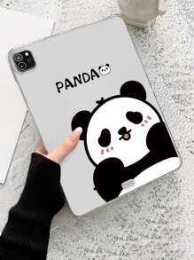 Cartoon Panda Print Clear Case tương thích với iPad - Nhiều màu - Xem 2