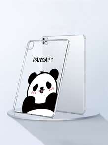 Cartoon Panda Print Clear Case tương thích với iPad - Nhiều màu - Xem 3