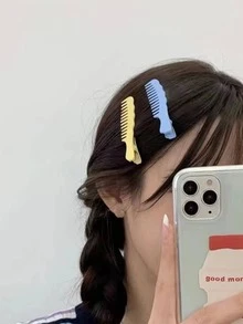 5 piezas Peine Horquilla - Multicolor - Ver 2