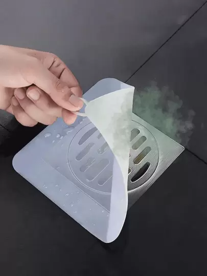 1pc Thick Silicone Floor Drain Deodorant Cover Bathroom Deodorant Insect-proof Seal Household Sewer Pipe Sink Anti-smell Floor Cover