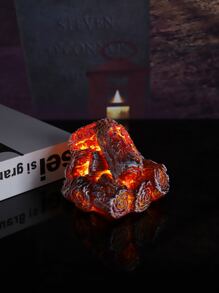 1 pieza Luz de la decoración con diseño de fuego - Amarillo - Ver 5