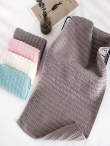 1 pieza Toalla o toalla de baño de color al azar - Multicolor - Ver 2