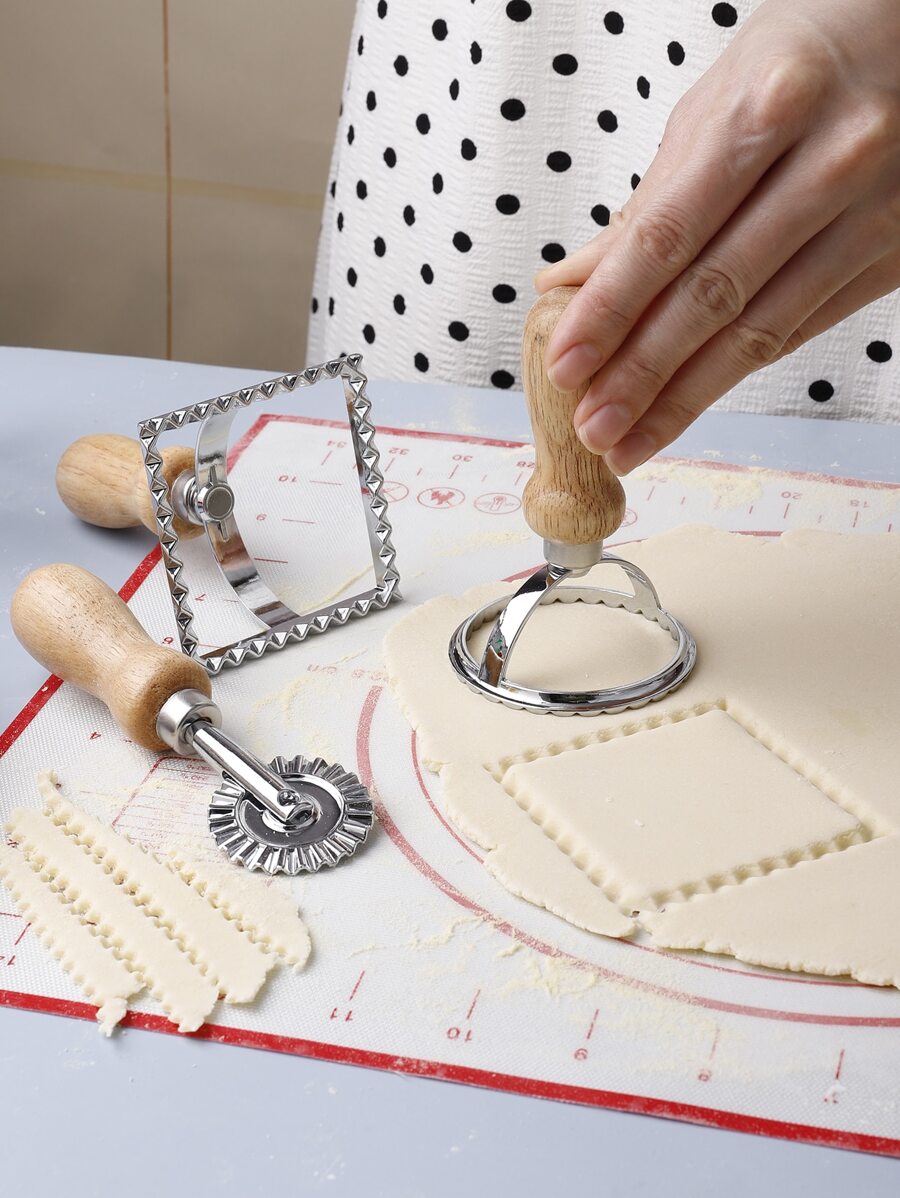 3pcs Dumpling Stamp Tool - Silver - View 1