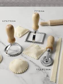 3pcs Dumpling Stamp Tool - Silver - View 4