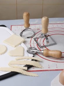 3pcs Dumpling Stamp Tool - Silver - View 5