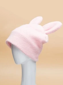 Sombrero con oreja de conejo - Rosa - Ver 1