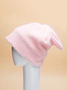 Sombrero con oreja de conejo - Rosa - Ver 2