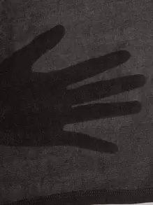 SHEIN Maternity Surplice Neck Lounge Dress - Black - View 6