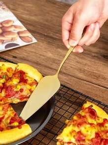1入組不銹鋼蛋糕鏟 - 金色 - 查看 2