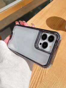 Anti-fall Clear Phone Case - Grey - View 6