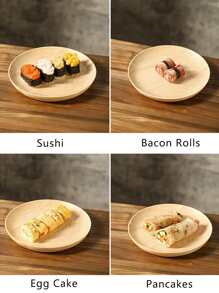 1 pieza Alfombra de madera con sushi - Verde - Ver 8