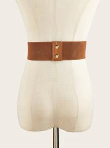 Studded Decor Corset Belt Halloween Waist Traineraccessories For Ladies For Dress Western Cowboy Cowgirl Country Wear Vintage Brown Belt Women Corset Belt For Dress,Waist Trainer Waist-Shaping For Waist Slimming And Tummy Control - Camel - View 4