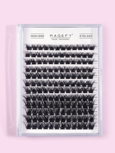 MAANGE 144pcs Segmented Mermaid Style False Eyelashes, Curled And Lengthened, Suitable For DIY, Varied Lengths, Natural And Soft, Handmade, Suitable For Daily Wear, Cartoon Style, Travel Essential, Eyelash Clusters, Individual False Eyelashes