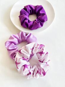 3 dây buộc tóc hình sao biển, dây buộc tóc đuôi ngựa, dây thun buộc tóc - Nhiều màu - Xem 1