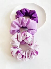 3 dây buộc tóc hình sao biển, dây buộc tóc đuôi ngựa, dây thun buộc tóc - Nhiều màu - Xem 3